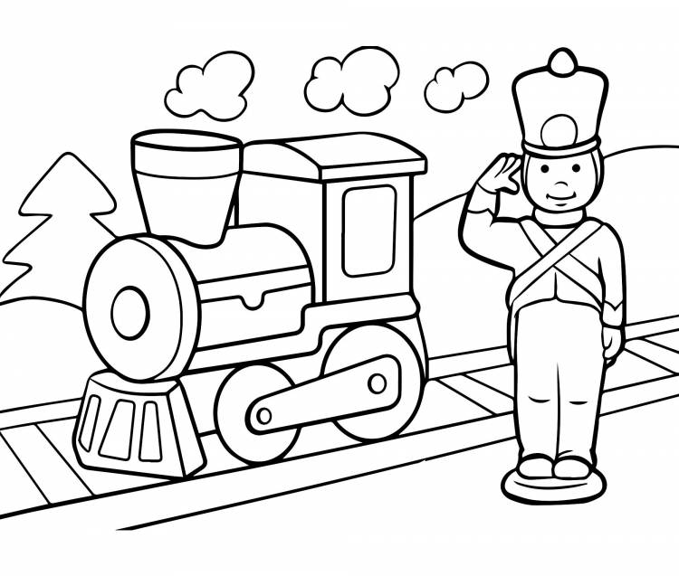 Игрушка поезд