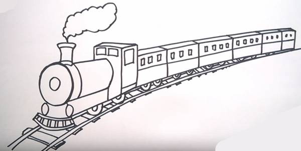 Картинки детской железной дороги с поездом по окружающему миру 