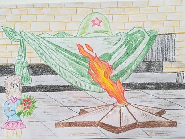 Картинки вечный огонь для детей для военного праздника 