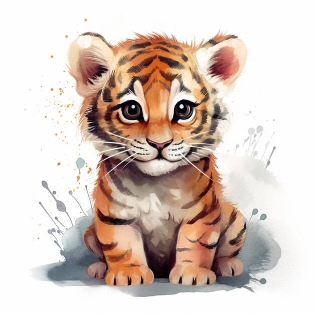 Ребенок тигра