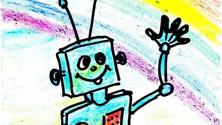 Мультфильм для детей Робот и радуга