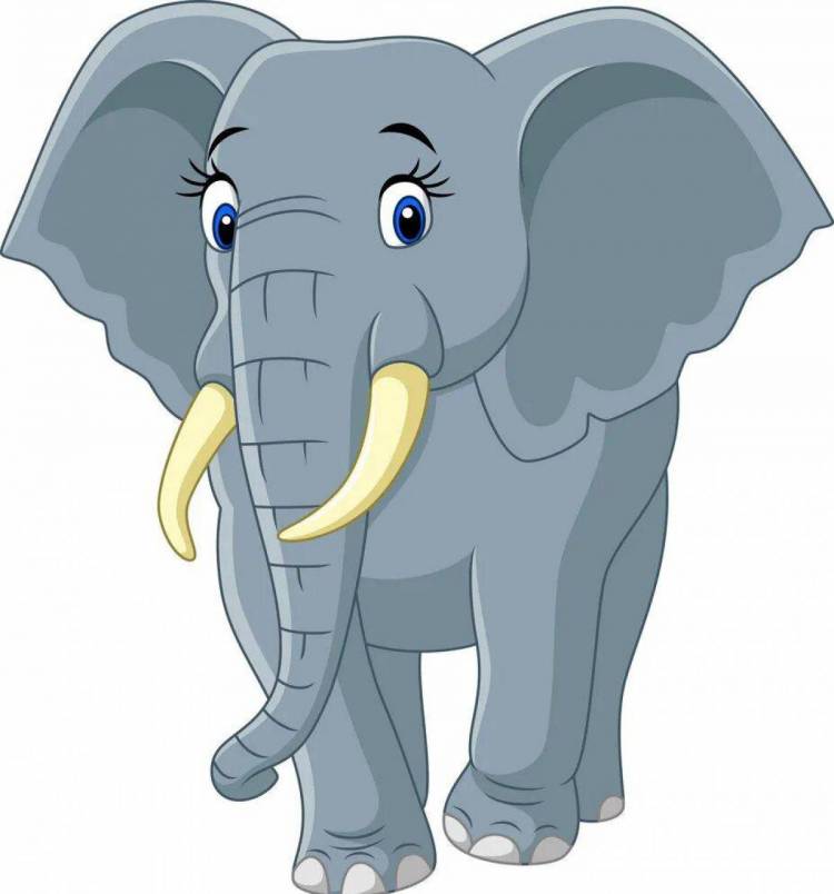 Картинки Слон картинка для детей 
