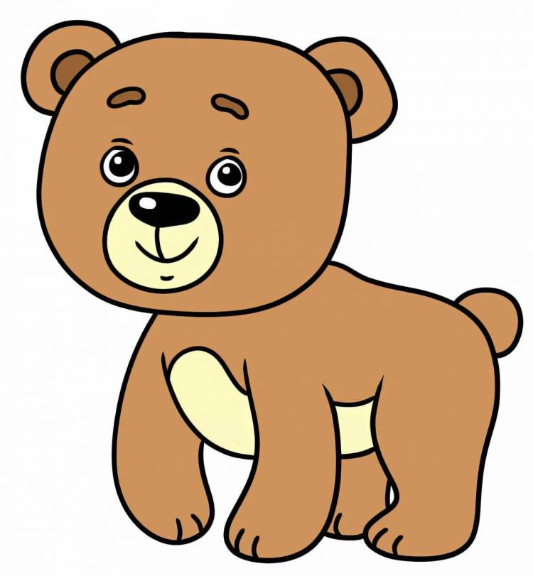 Картинки Рисунок медведь для детей 
