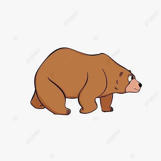 Мультяшный стикер принт медведь клипарт PNG , медведь клипарт, медведь картинки, Ручной росписью PNG картинки и пнг PSD рисунок для бесплатной загрузки
