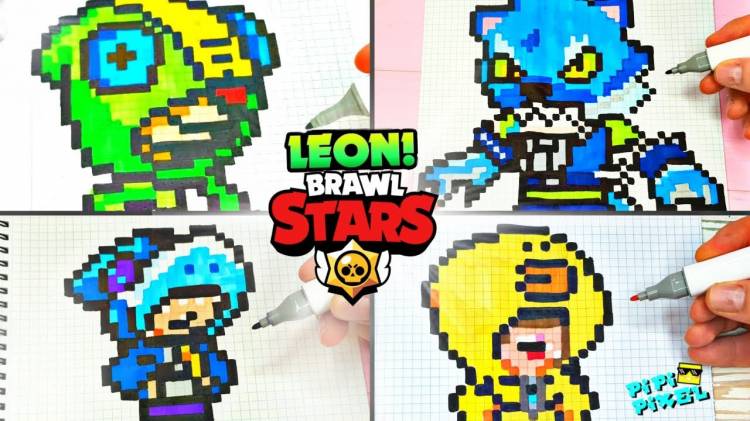All Leon Collection Pixel Art
