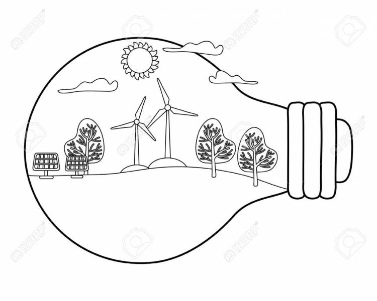 Рисунок на тему энергосбережение