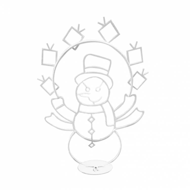 Рождественские Подвески с рисунком снеговика