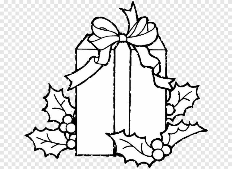 Рождественский подарок Книжка-раскраска Детский, фонарь подарочный Новогоднее украшение листва, белый, ребенок png