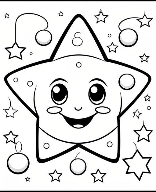 Раскраска созвездия для детей