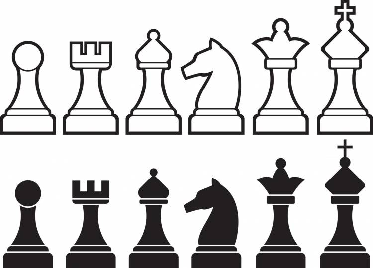 Мультяшные шахматные фигуры