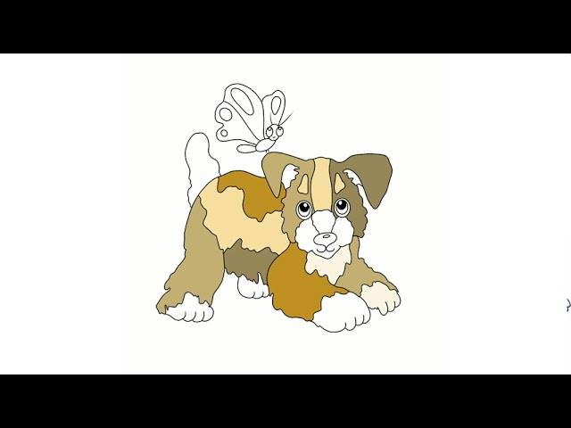 Раскраски Собака для детей