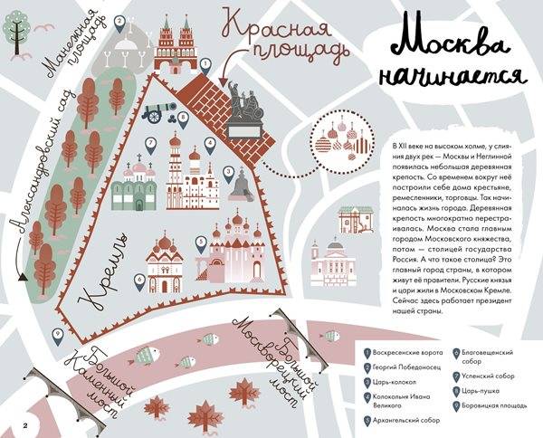 маршрутов по Москве для прогулок с детьми