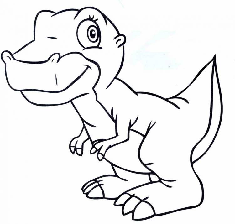 Раскраски Динозавры Распечатать бесплатно