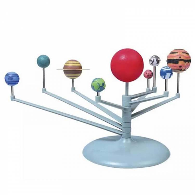 Модель Солнечной системы, детские игрушки, научная и технологическая обучающая солнечная система, планета, обучающая сборка, раскраска, обучающая игрушка