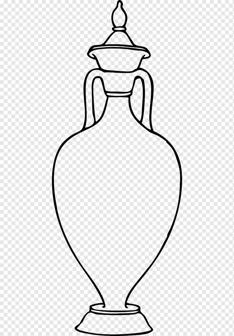 Керамика древней Греции Раскраска Амфора, ваза, ребенок, монохромный, цвет png