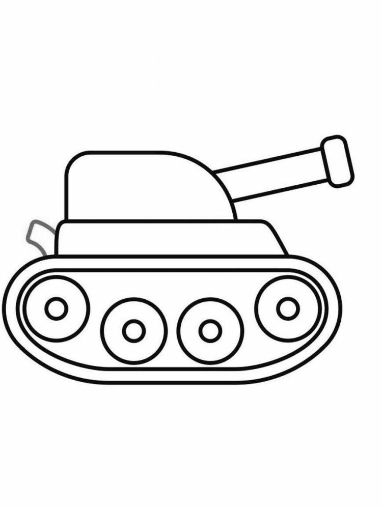 Раскраски Танки (Tanks) распечатать бесплатно в формате А