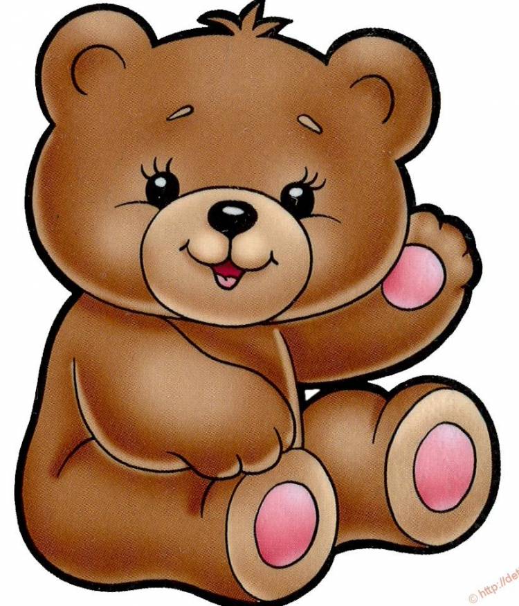 Медвежонок рисунок для детей