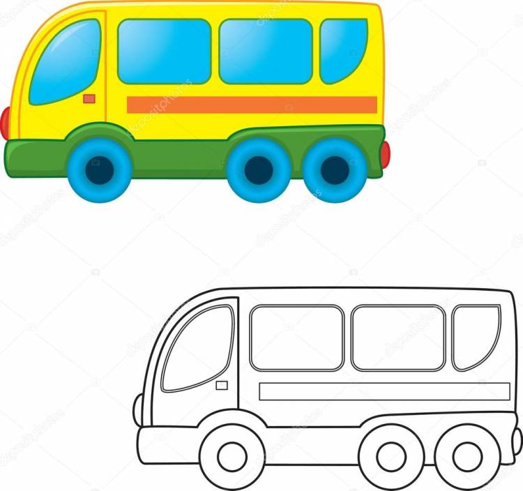 Автобусная игрушка
