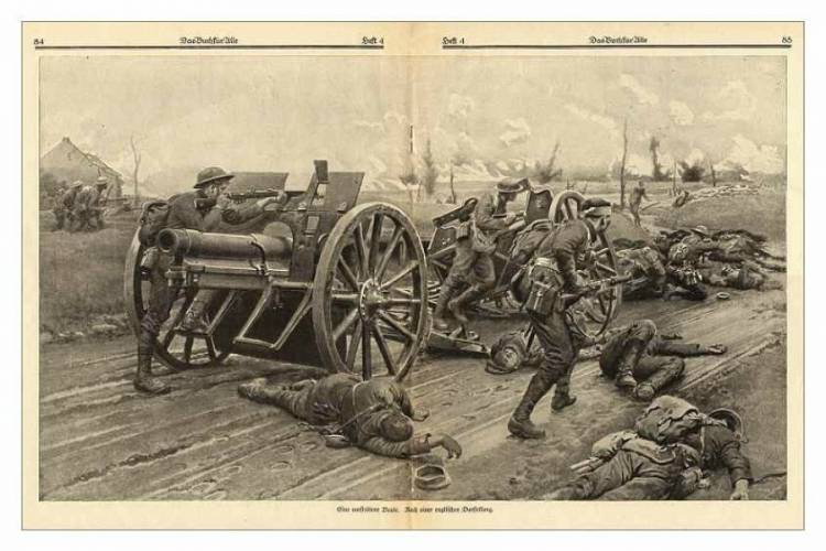Рисунки Фортунино Матания ( Великая Первая мировая) война