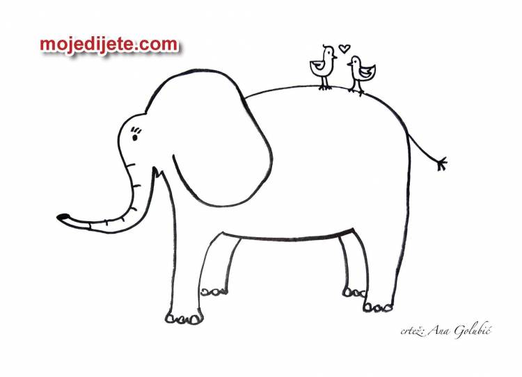 Идеи для срисовки слон куприн 