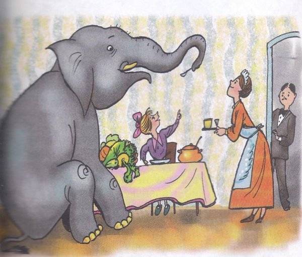 Слон куприн рисунок 
