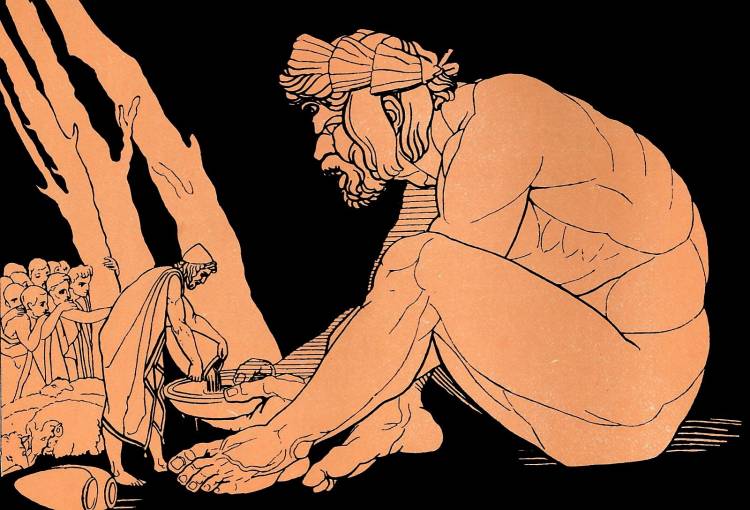 Иллюстрации к Одиссее Гомера