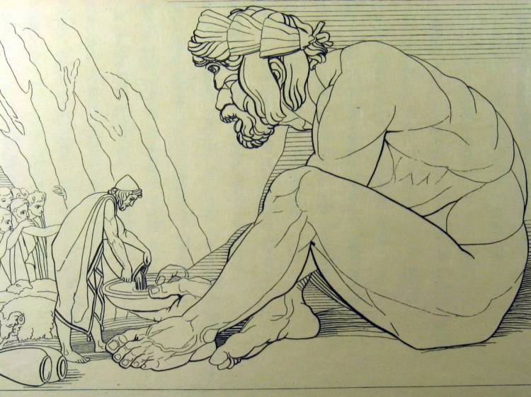 Иллюстрация к поэме гомера одиссея