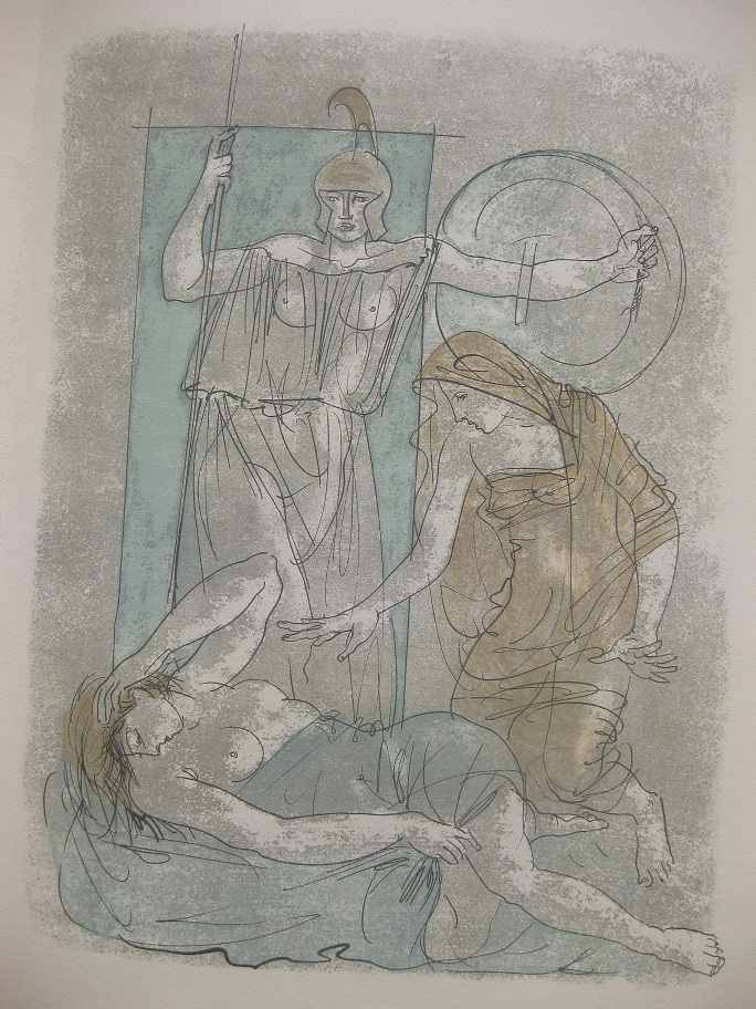 Иллюстрации Массона, Матисса, Шагала и Эрни к «Одиссее» Гомера