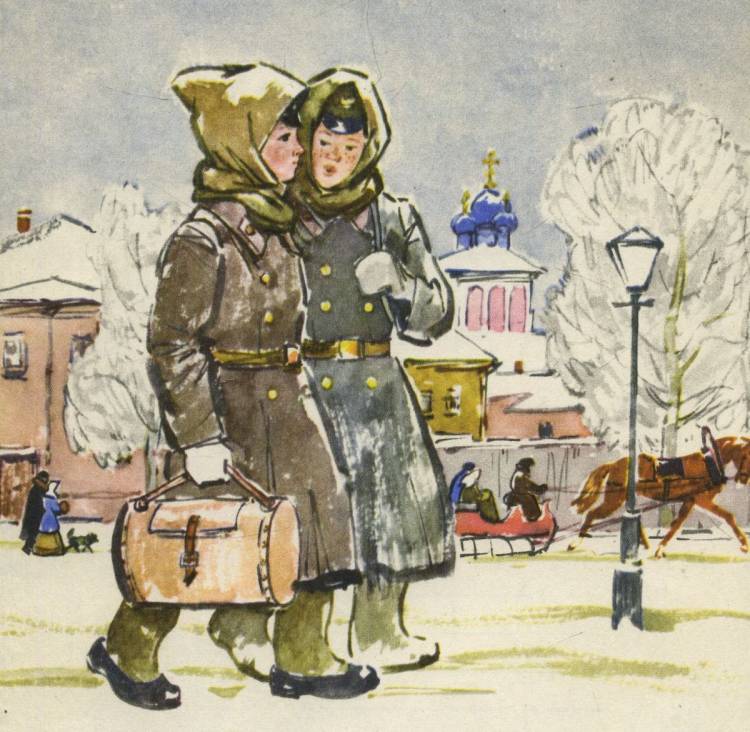 Иллюстрации к рассказу чехова мальчики