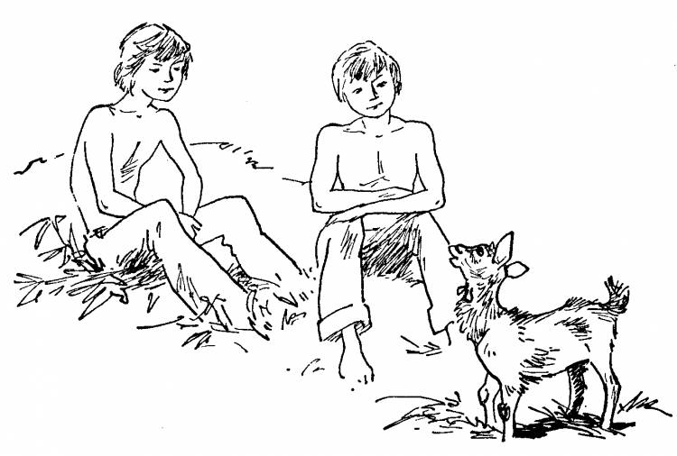 Иллюстрация к рассказу мальчики