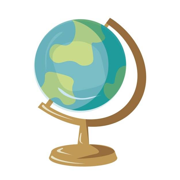 Глобус школа география карта мира исследование путешествия земля