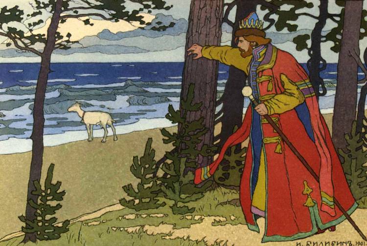 Билибин Иллюстрации к русским сказкам и былинам