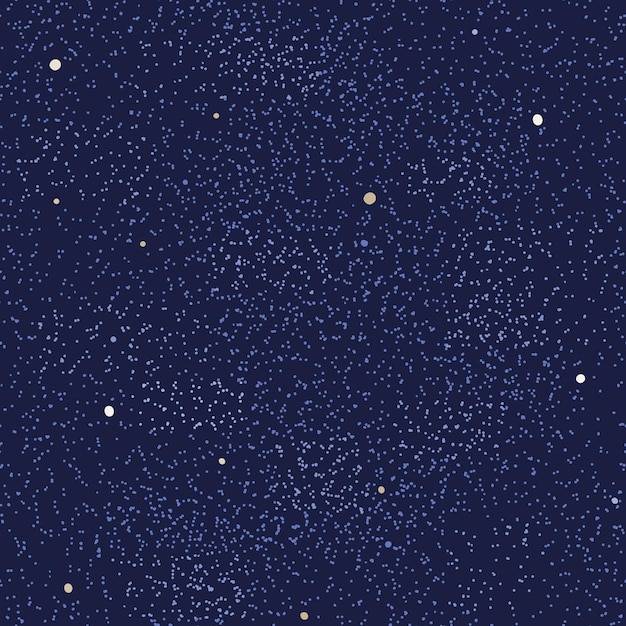 Бесшовный рисунок с изображением космического рисунка звездного неба для печати звездного бесшовного узора