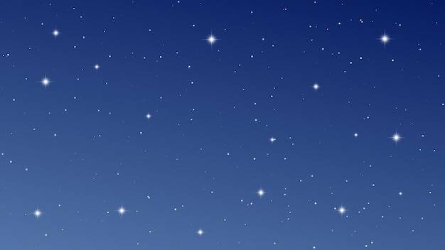 Ночное небо с множеством звезд