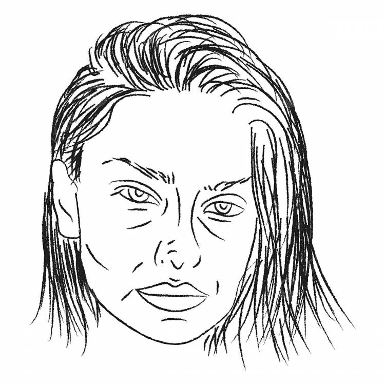 рисунок вектора лица женщины или цветная иллюстрация PNG , элегантность, лицо, портрет PNG картинки и пнг рисунок для бесплатной загрузки