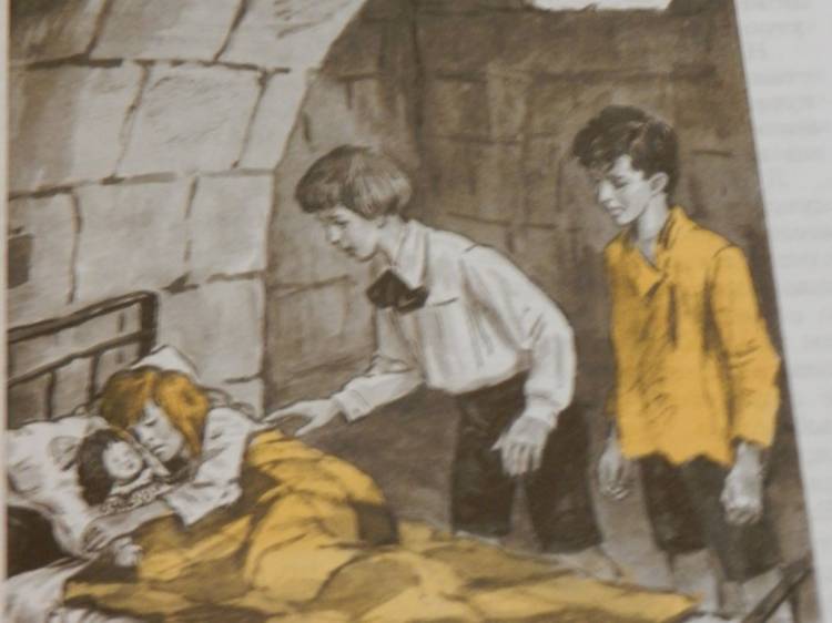 Иллюстрация к рассказу дети подземелья