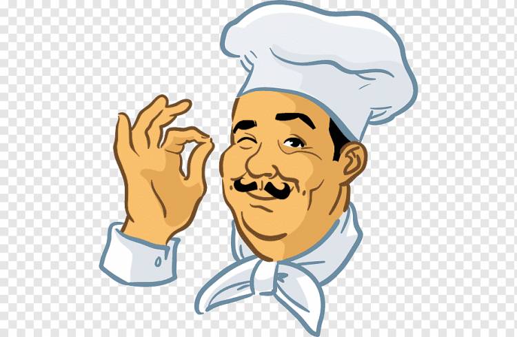 шеф-повар иллюстрация, шеф-повар Кулинария, деликатесы, еда, лицо, шляпа png