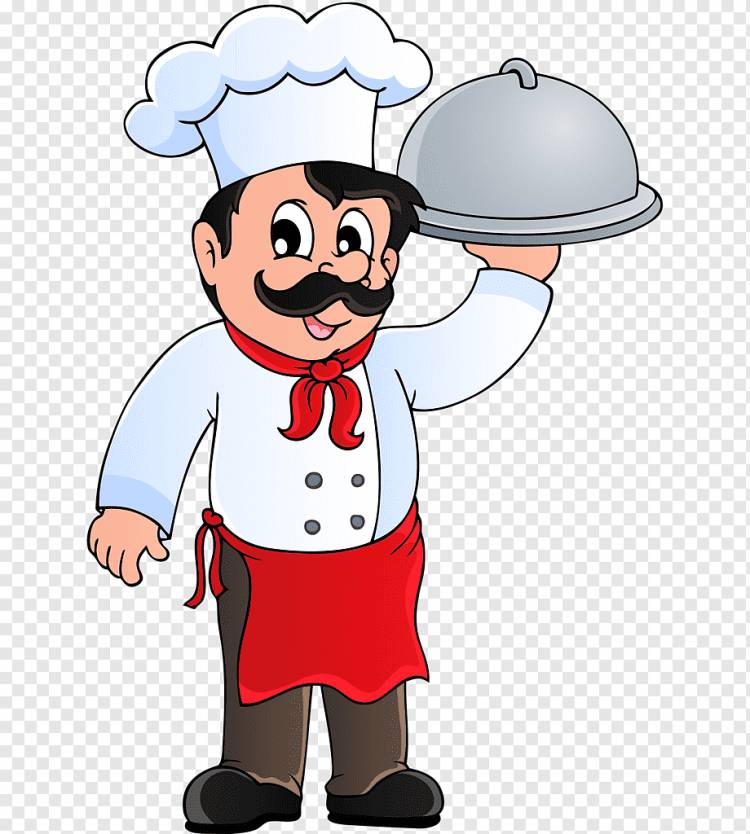 официант иллюстрации, кухонная утварь шеф-повар, толстый повар, разное, кухня, еда png