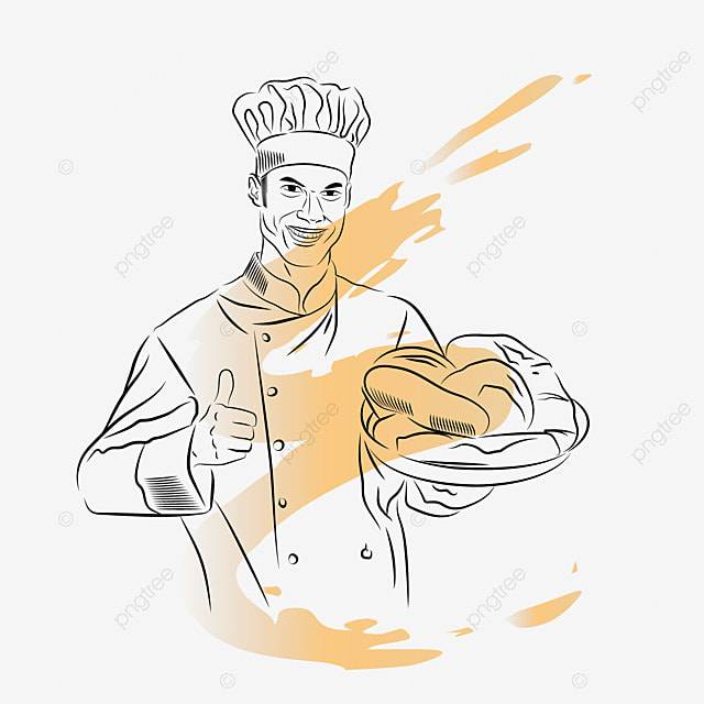 повар пекарь человек вектор PNG , шеф повар, пекарь, пекарь вектор PNG картинки и пнг рисунок для бесплатной загрузки
