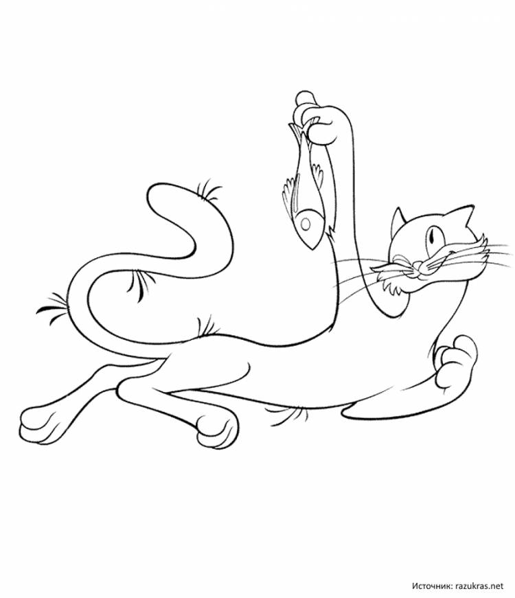 Кот ворюга Паустовский иллюстрации