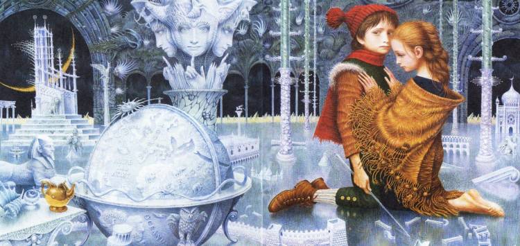 Иллюстрации к сказке Ганса-Христиана Андерсена Снежная Королева
