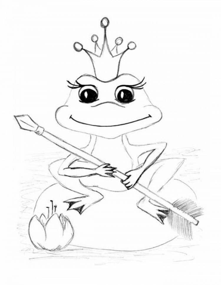 Царевна лягушка иллюстрации рисунки