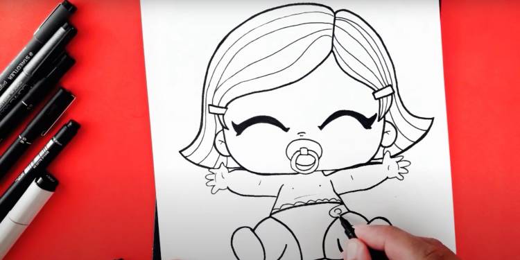 Как нарисовать ребёнка