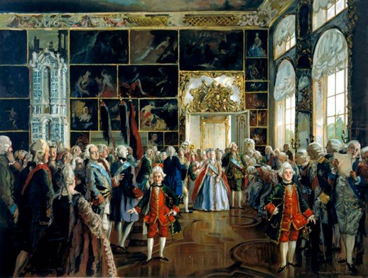 Как жил русский дворянин во время правления Екатерины II