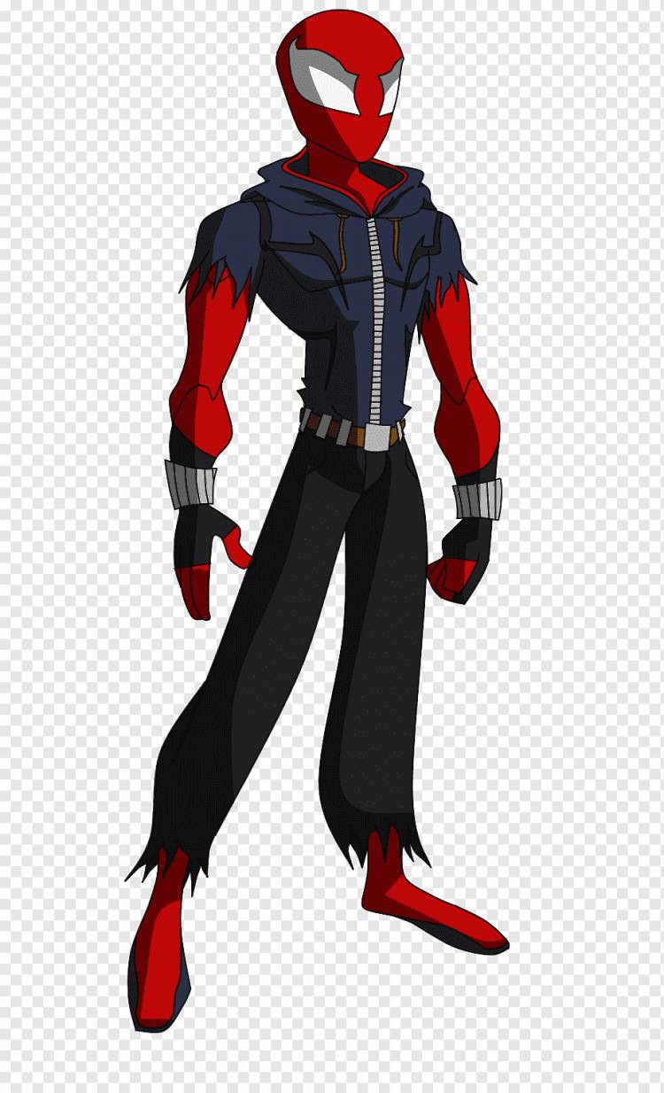 Человек-паук Майлз Моралес Ядовитый костюм для рисования, резня, Вымышленные персонажи, супергерой, вымышленный персонаж png