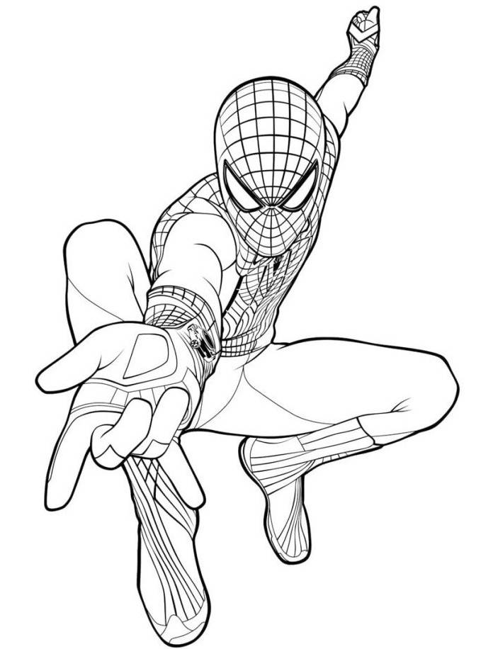 Смотреть ✓ Рисунки Человека-паука для рисования