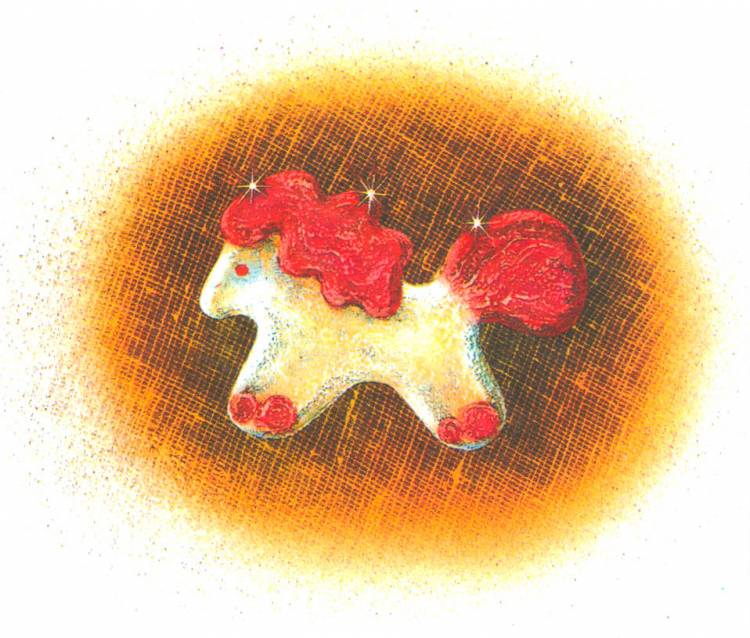 Иллюстрации к рассказу Конь с розовой гривой Астафьева