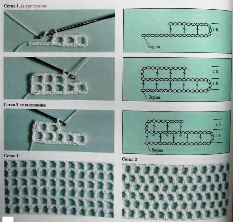 Филейное вязание схемы крючком для начинающих бесплатно с фото