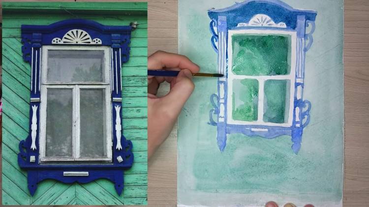 Как нарисовать окно