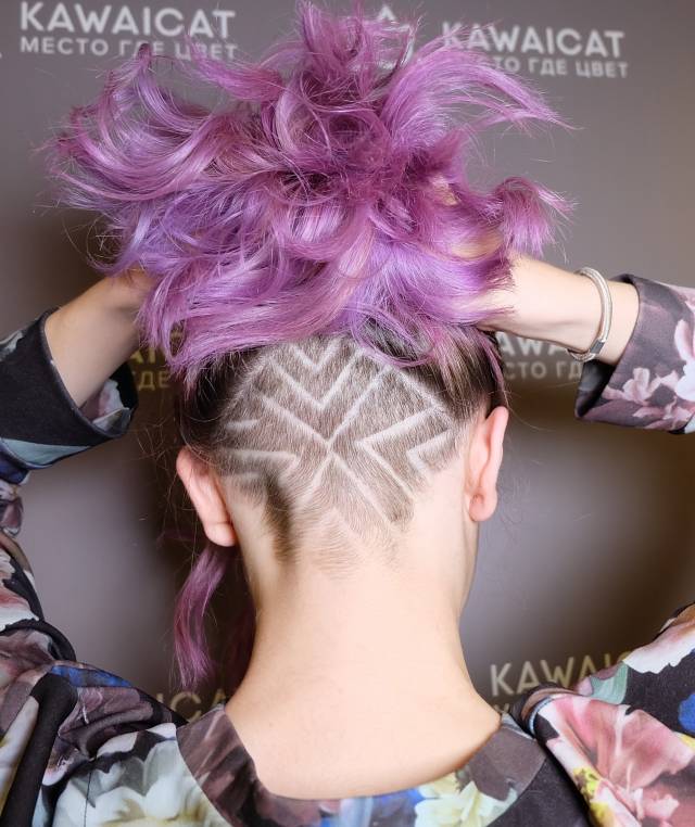 Hair Tattoo (Хаир Тату) на волосах от